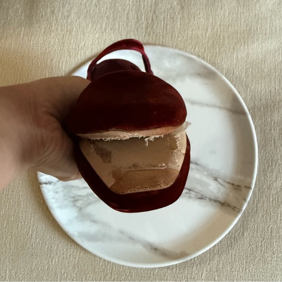 Doen Daphne Mary Jane Velvet Ruggine Size 40 - Picture 2 of 7